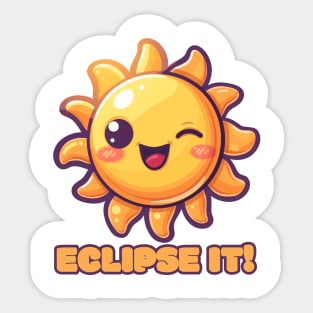 Eclipse It! Totality Sticker